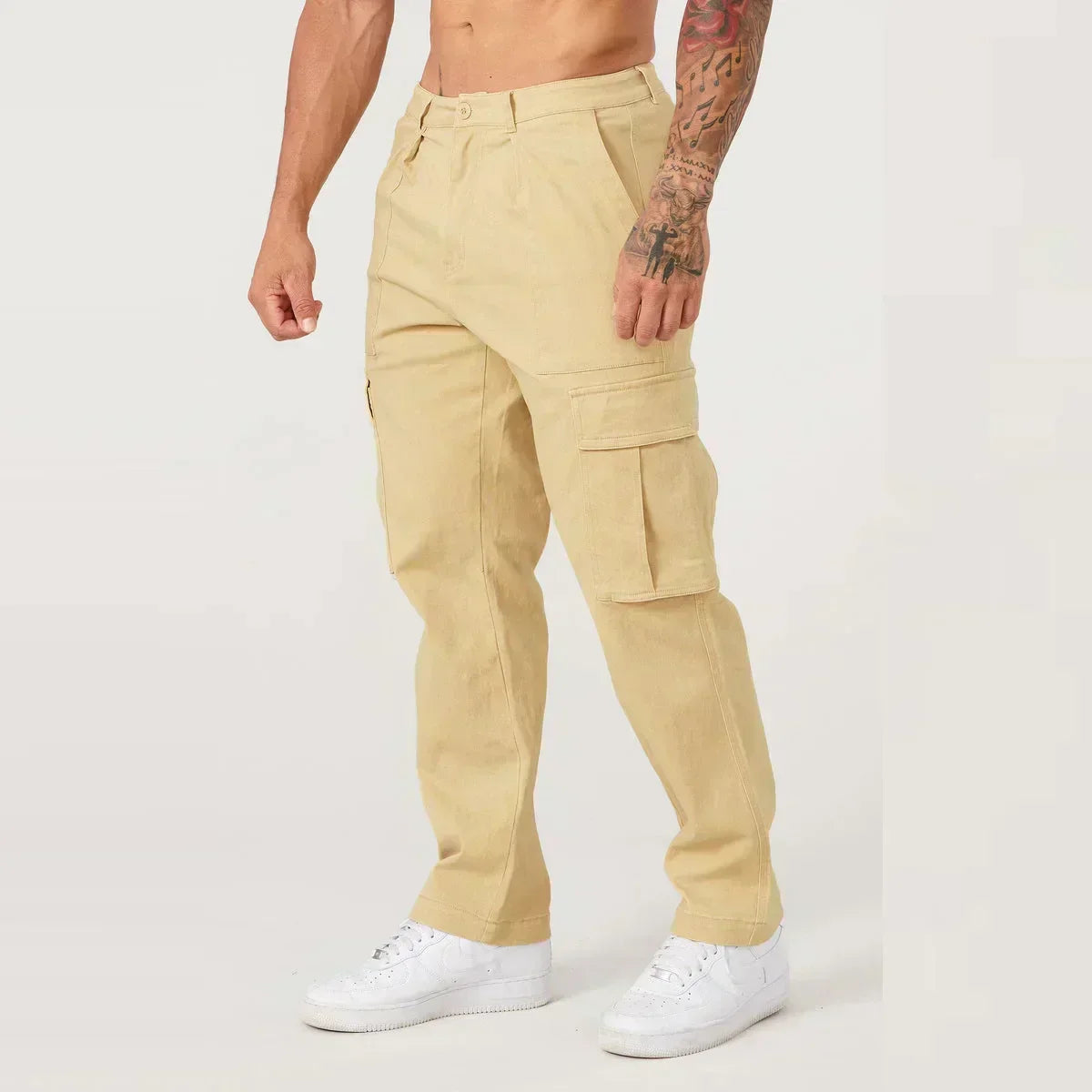 Adam - Blokes' Comfy and Breezy Cargo Trousers