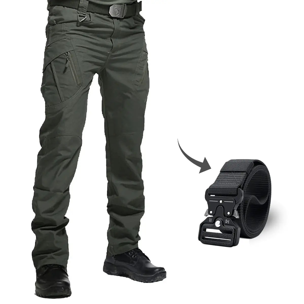 Combat-Ready Tactical Trousers from WarriorWear® (+ Free Tactical Belt)