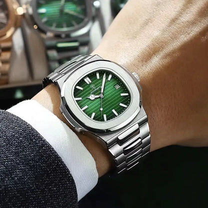 Men's Luxe Nautilus™ Watch with a Free Bracelet Kit – Proper Bargain!