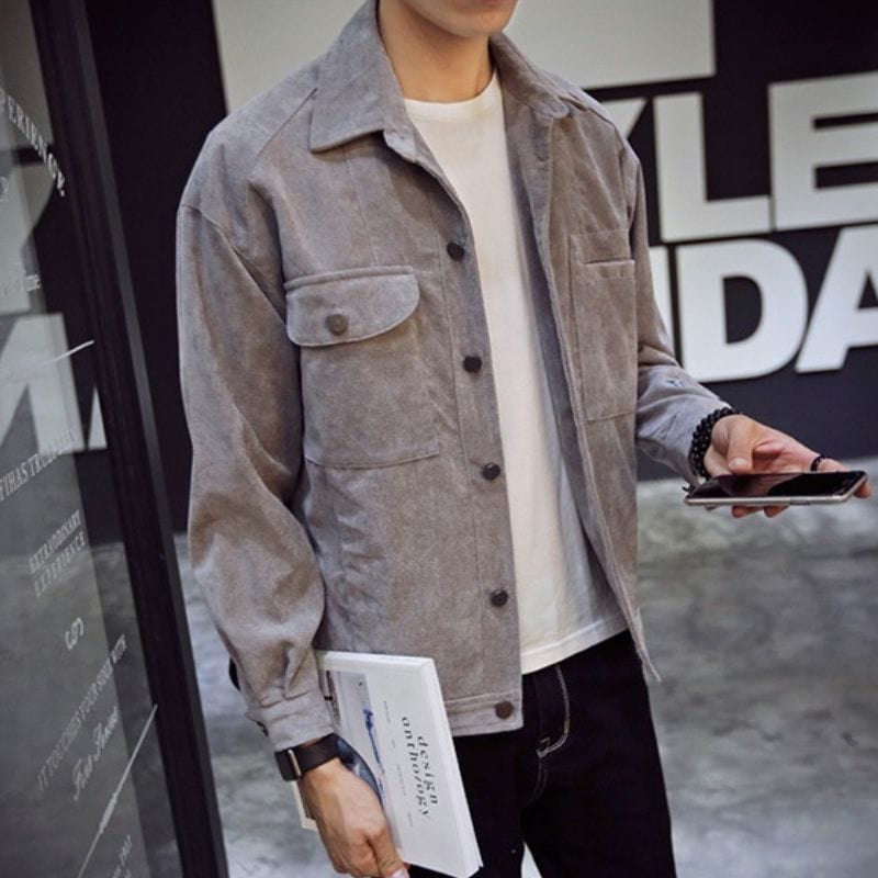 Men's Cord Shirt Jacket – Perfect for a Proper British Look!